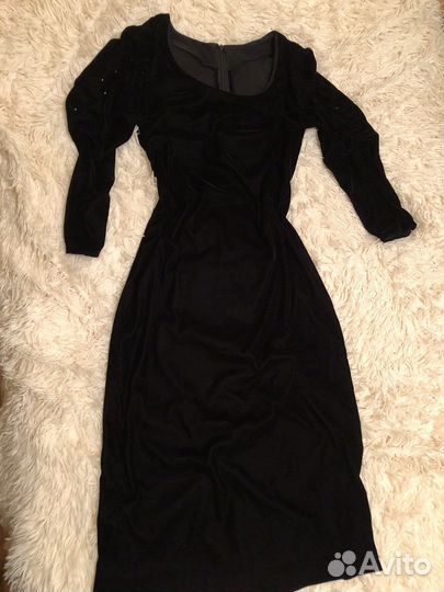 Платье бархат