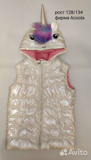 Куртка ветровка пальто для девочки