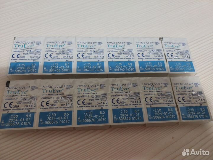 Линзы контактные однодневные Acuvue Tru eye