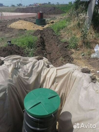 Установка канализации септик под ключ