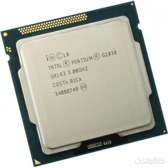 Процессор бу intel pentium G2030 (Socket 1155. 2-я