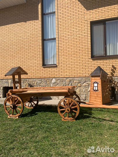 Декоративная телега