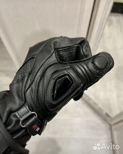 Мотоперчатки кожаные