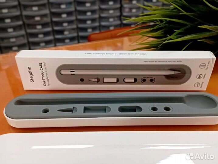 Чехол-футляр для Apple Pencil 1/2Gen Stoyobe