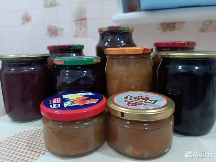 Варенье, компоты, салаты