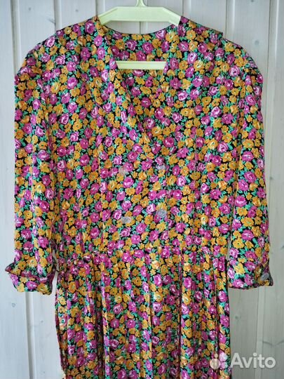 Платье винтаж ГДР, разм 50 в отличном состоянии