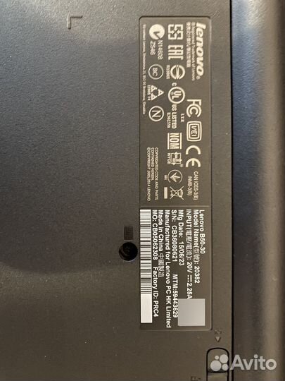 Ноутбук lenovo b50 30