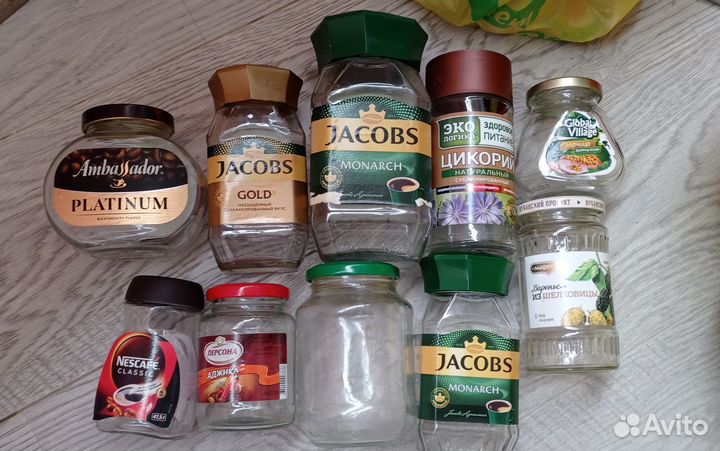 Банки стеклянные