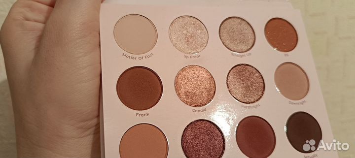 Палетки теней colourpop