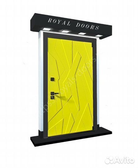 Металлическая дверь 3D панель