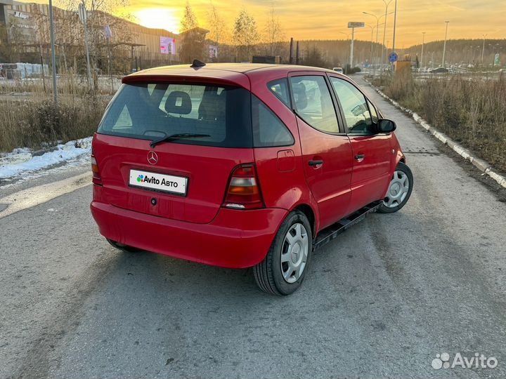 Mercedes-Benz A-класс 1.4 МТ, 1998, 325 000 км