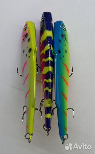 Вибы 3шт Madness Shiriten Vib 105мм 38гр на судака