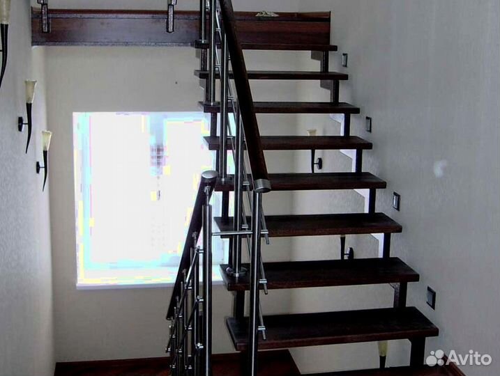 Металлические каркасы для лестниц