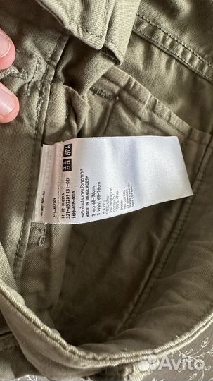 Брюки карго uniqlo мужские