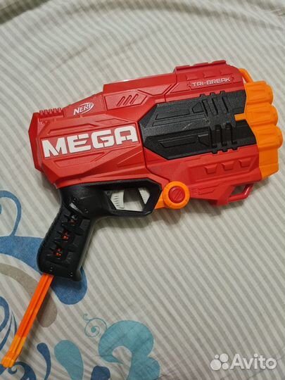 Бластер nerf mega
