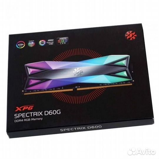 16GB adata DDR4 3200 dimm XPG spectrix D60G RGB Gr