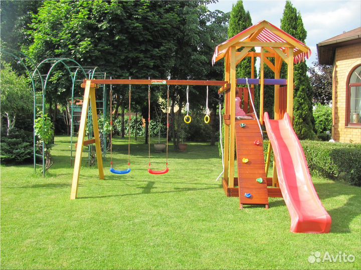 Детская площадка с гарантией 12 месяцев