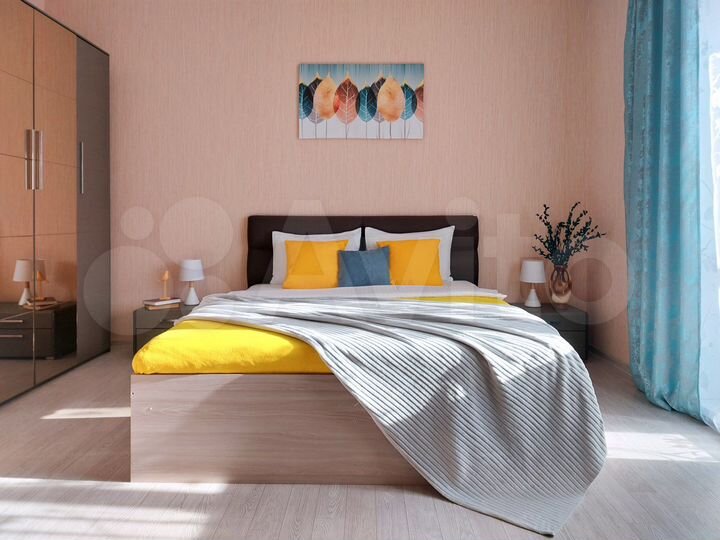 2-к. квартира, 58 м², 16/25 эт.