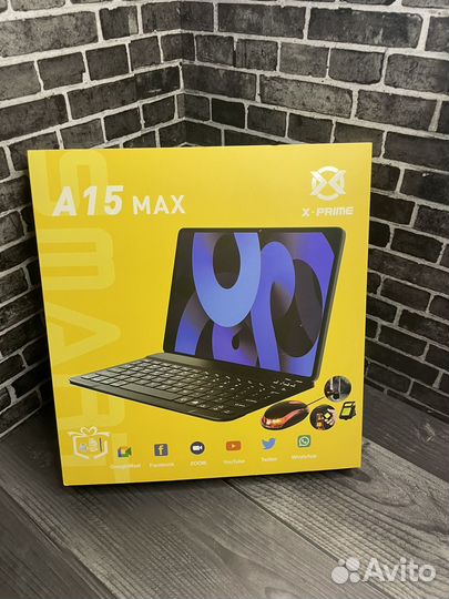 Планшет x-prime a15 max с гарантией