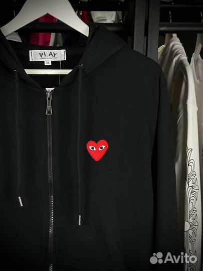Comme Des Garçons зип худи