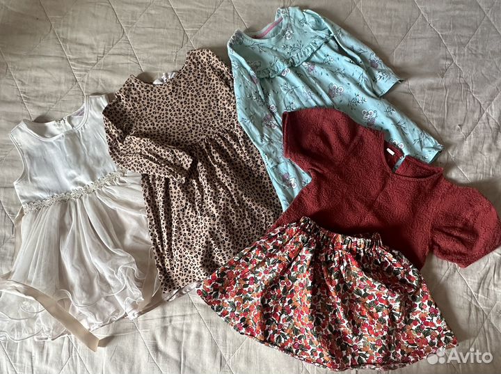 Детская одежда для девочек пакетом