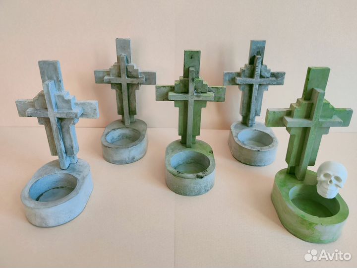 Старинное надгробие Фигурка для песочной терапии