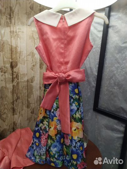 Платье с болеро для девочки 122-128