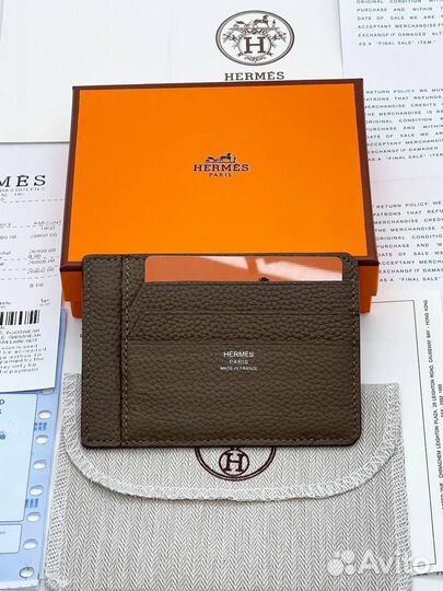 Картхолдеры Hermes визитницы