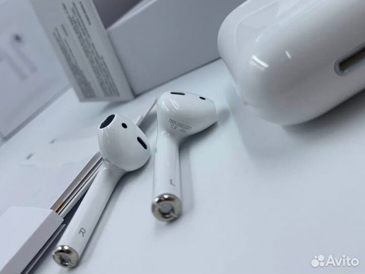 Наушники airpods 2 lux