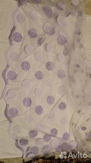 Микросетка с вышивкой