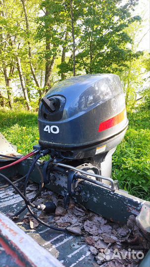 Продам казанка 5м3 с мотором ямаха 40 сил 2т