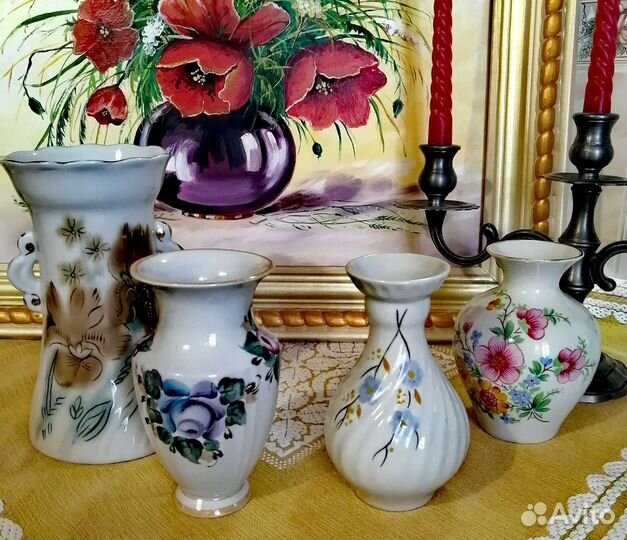 Вазочки. Фарфор