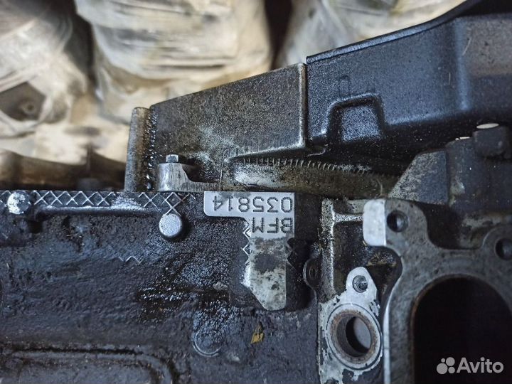 Двигатель мотор 4.2 BFM Audi A8 4E D3 с дефектом