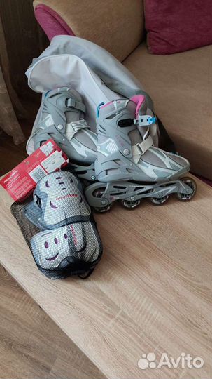 Роликовые коньки женские размер 39
