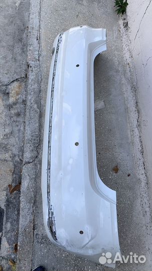 Бампер передний volkswagen polo-битый