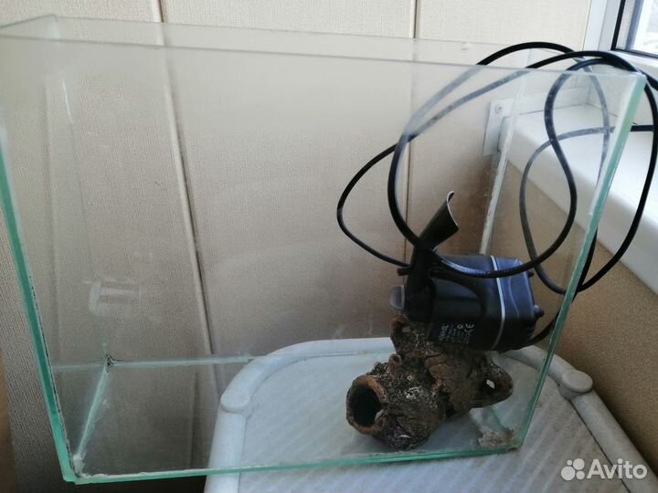Аквариум с насосом на 10 литров