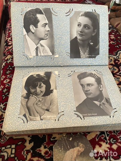 Открытки 50 60 годов СССР с артистами