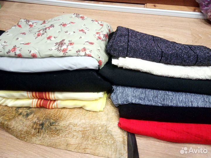 Ткань трикотаж, крепдешин, плащевка