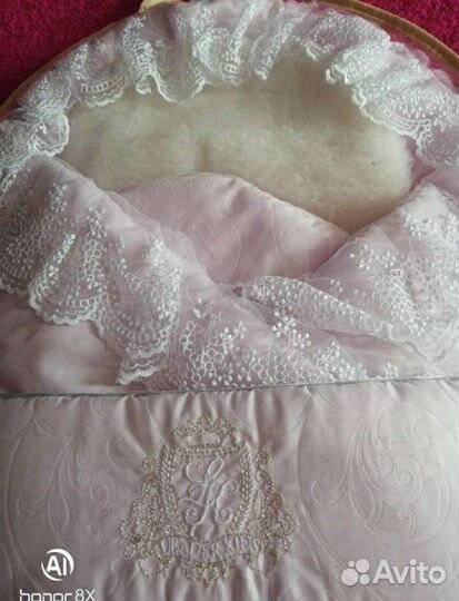 Конверт на выписку для девочки