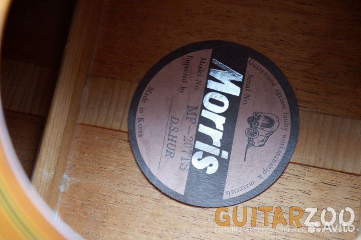 Акустическая гитара Morris MF-207TS Folk