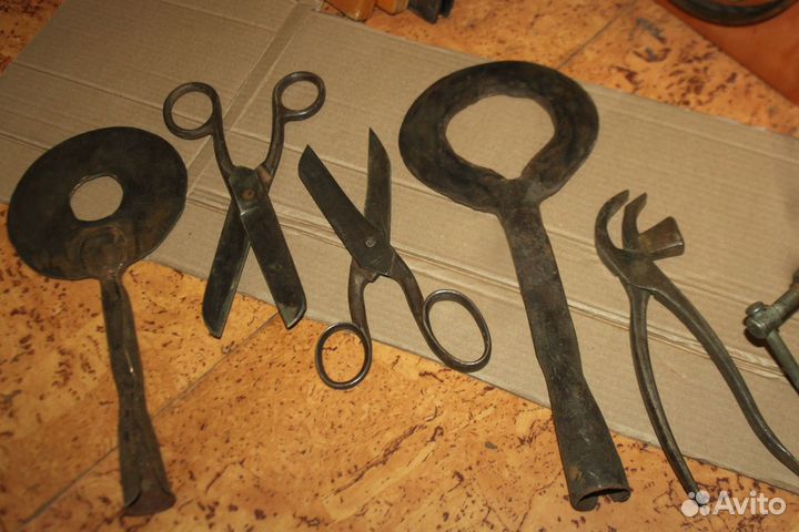 Старинные предметы быта 5 шт