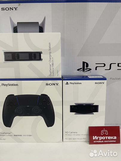 Супер комплект PS5+VR2+Dual Sens+Camera+зу