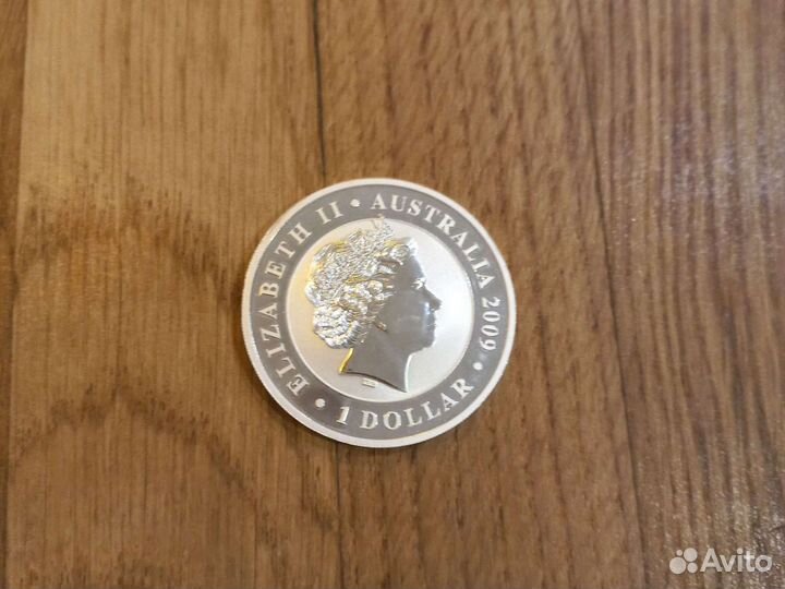 Серебряная монета 1 доллар Коала