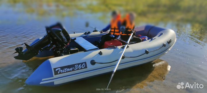 Reef Triton 360 и tohatsu 9.9