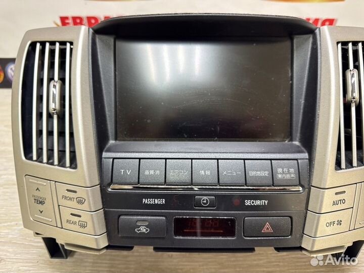 Блок управления климат-контролем Toyota Harrier