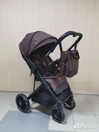 Коляска Luxmom H2 с перекидной ручкой новая