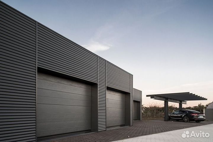 Промышленные секционные ворота