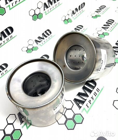 Пламегаситель 110-100 при удалении катализатора