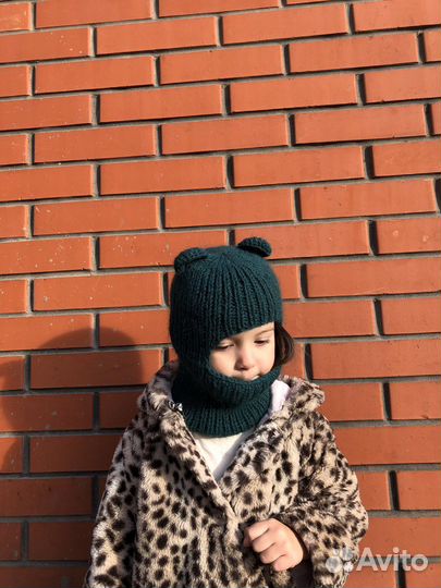 Балаклава детская ручная работа 48 50 см