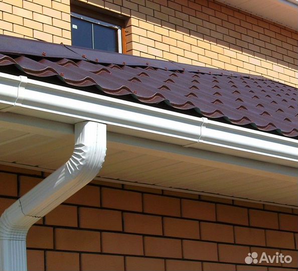 Металлический водосток